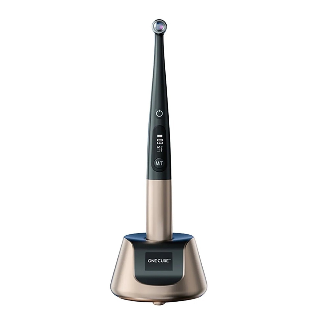 [10201004] Woodpecker O-Star Curing Light Wide-Spectrum w/ Light Meter 360° Rotary 7 Modes Metal Body 3000mW/cm2