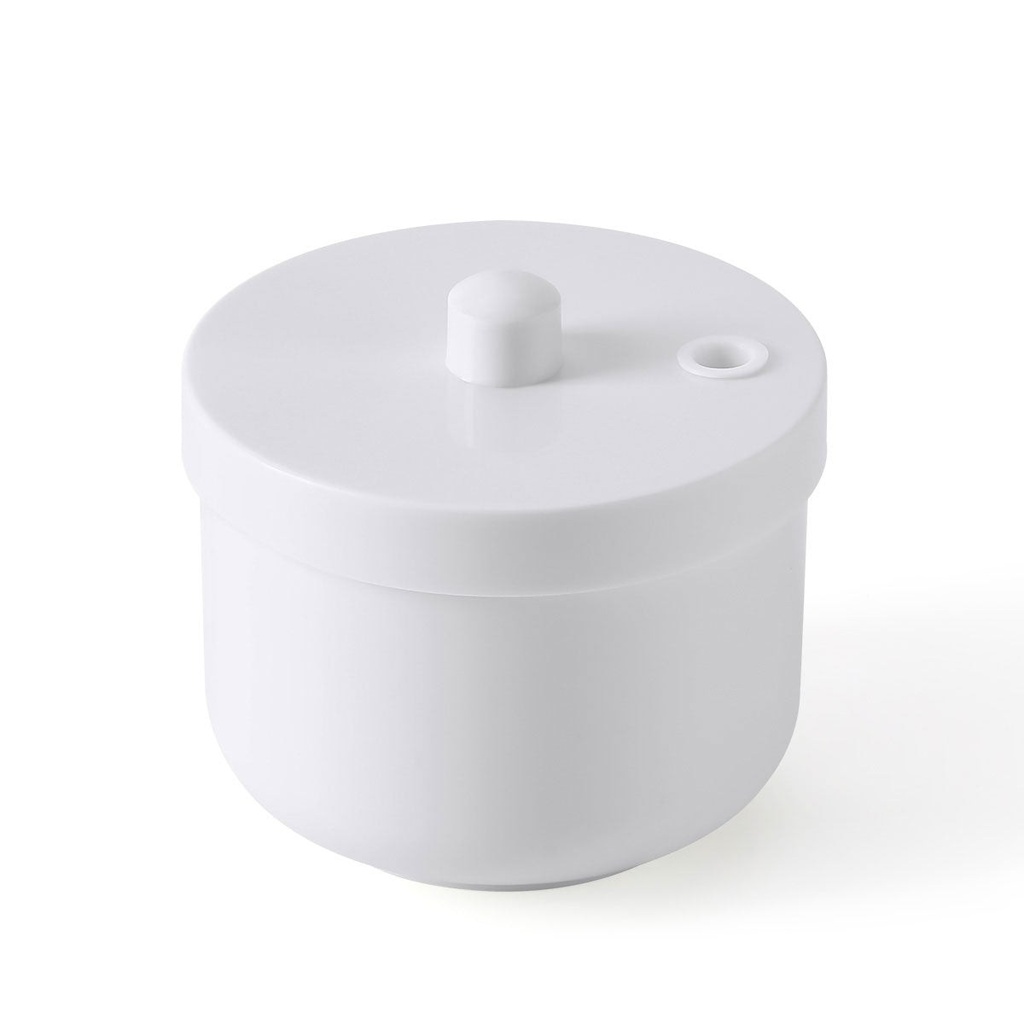 [114005022] Dental Disinfection Box Plastic Burs Organizer Holder Soaking Case (Gray Blue / 1 Pc)