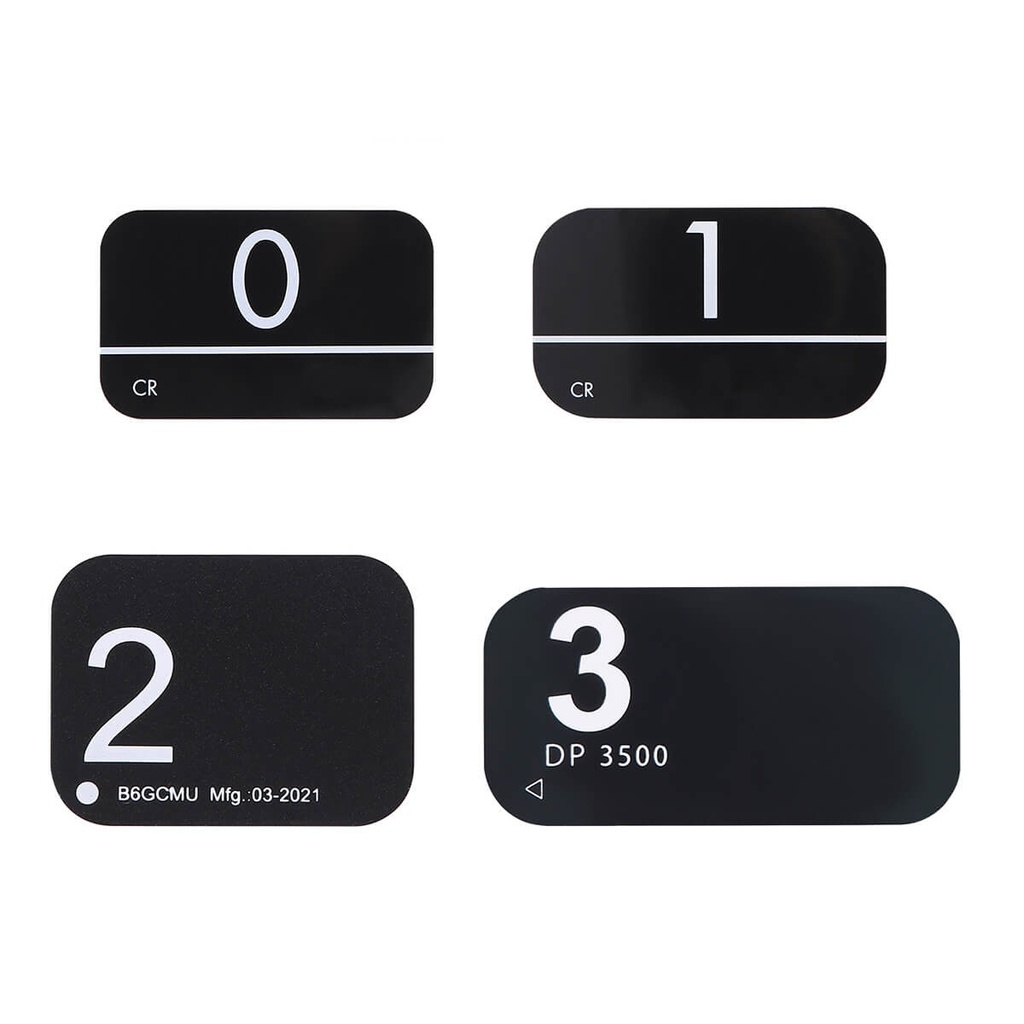 [142006014] Dental Digital X-ray Imaging Phosphor Plate size 0# 1# 2# 3# (Size 1# 40mm*24mm)