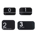 Dental Digital X-ray Imaging Phosphor Plate size 0# 1# 2# 3#
