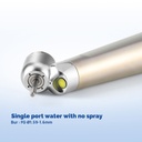 Dental 45 Degree LED High Speed Handpiece E-generator Standard Head Push Button 4 Hole