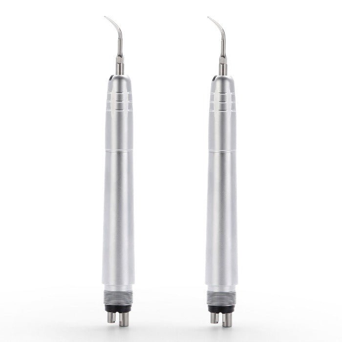 [1150100203] Dental Air Scaler Handpiece 2/4 Holes With 3 Scaler Tips (2Holes / 1 Pc)