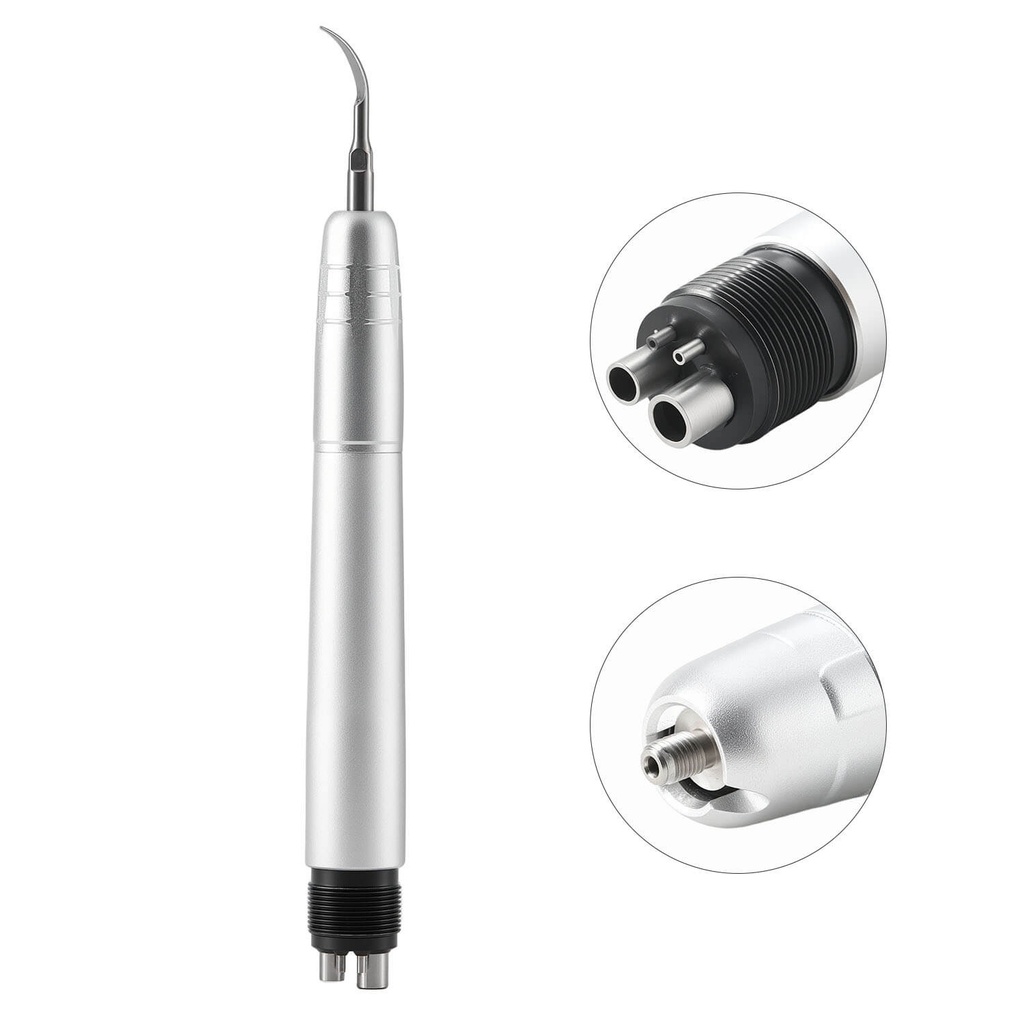 [116015139] Dental Air Scaler Handpiece with 3 Tips 2/4 Holes (2 Holes / 1 Pc)