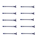 Dental Endo Irrigation Syringe Plastic Blue 1ML 1pc/Pack