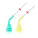Dental Irrigation Endo Pre-Bent Needle Tip 30G 21/25mm Double Side Hole 20pcs/Box