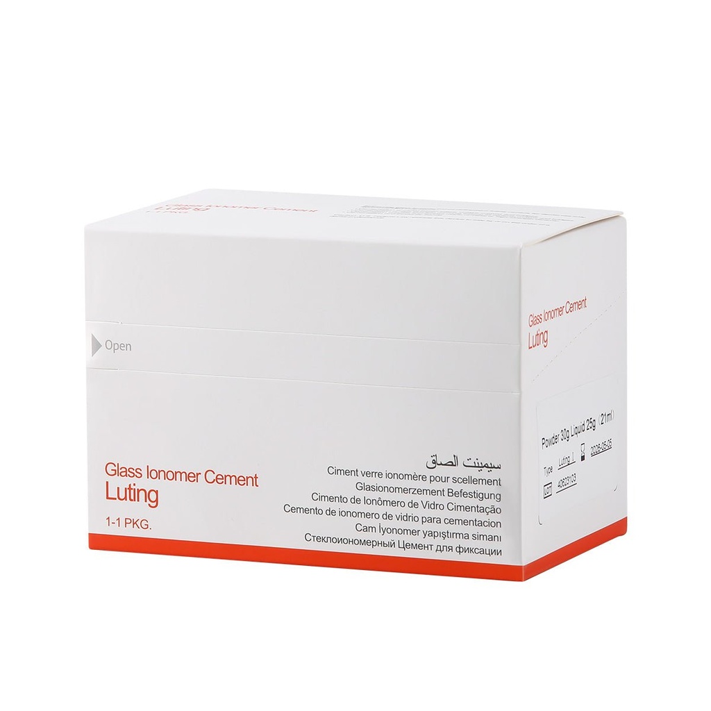 [109002002] Dental Glass Ionomer Cement Permanent Adhesion For Teeth Crowns Bridge Powder And Liquid (Filling I A2)