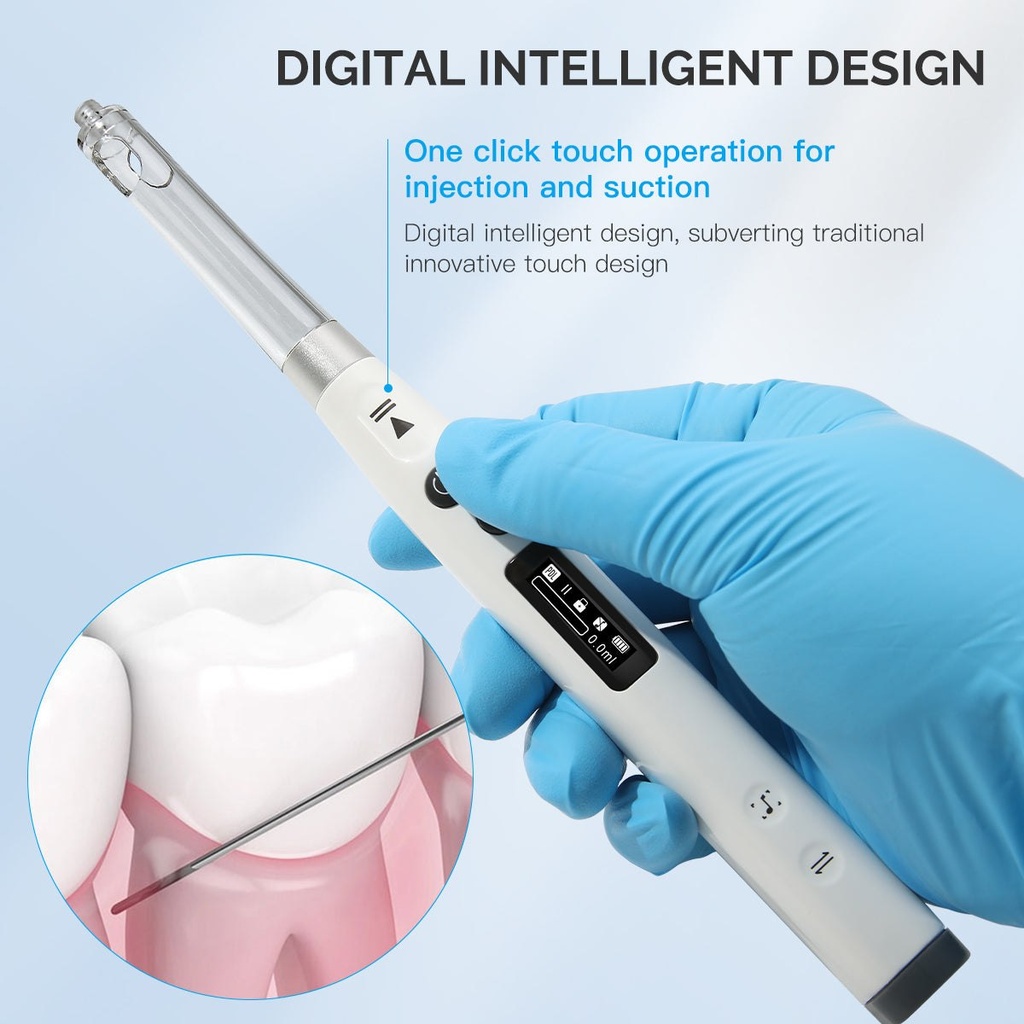 Dental Electric Painless Oral Local Anesthesia Delivery Device Wireless Intelligent Injector