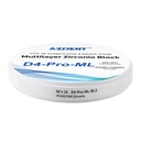 Dental D4-Pro-ML Multilayer Zirconia Block VITA 16 Shade&Ivoclar 4 Bleach Shade