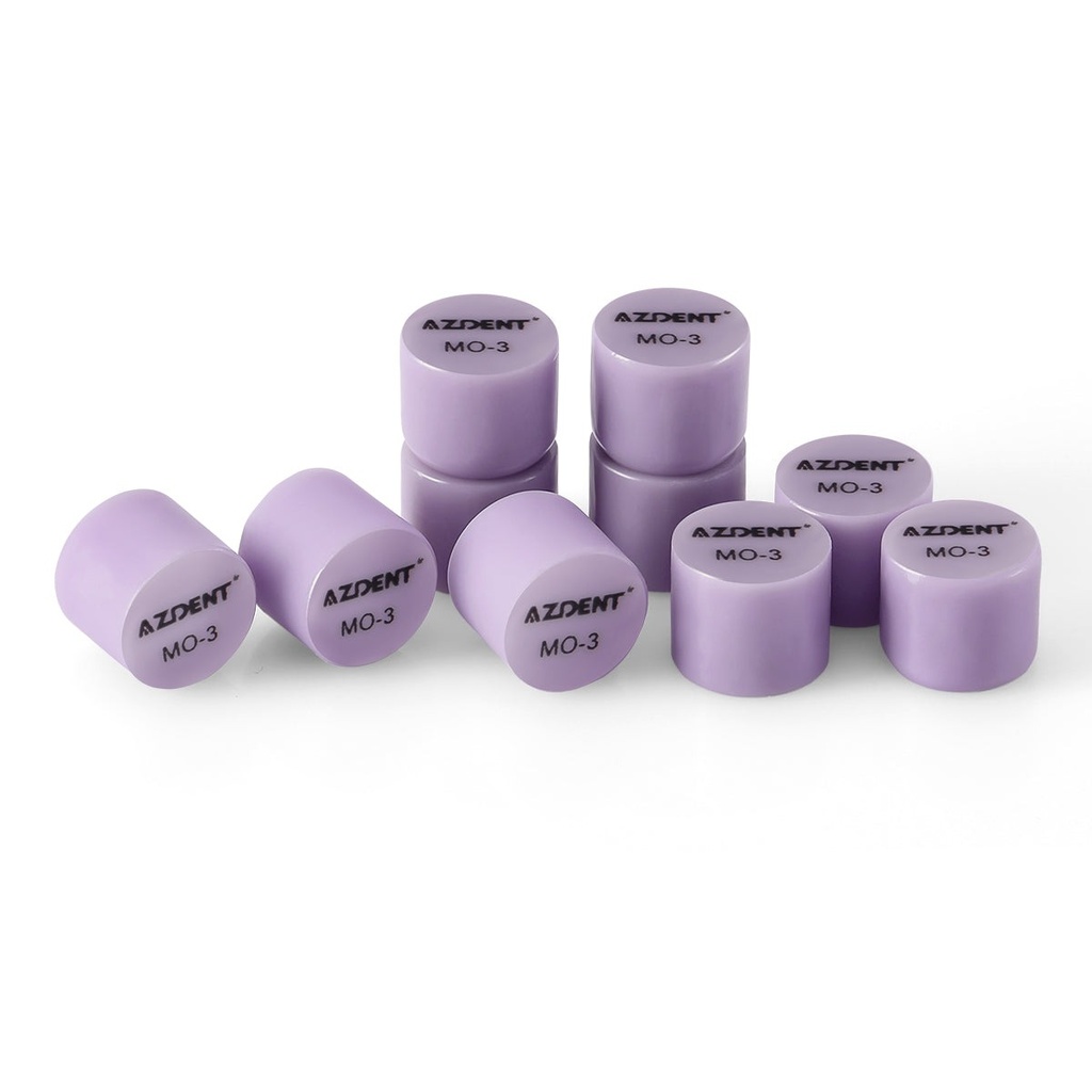 Dental Ceramic Glass Ingots Press Lithium Disilicate Generation II Violet HT/LT/MO for Lab CAD CAM Restoration 10pcs/Box (P-HT-A1 / 1 Pack)