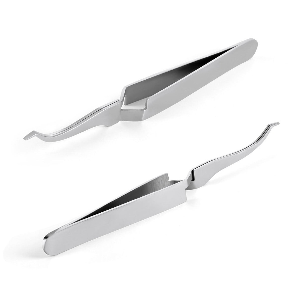Dental Buccal Tube Hold Tweezer Stainless Steel Orthodontic Instruments 13.5cm (1 Pc)