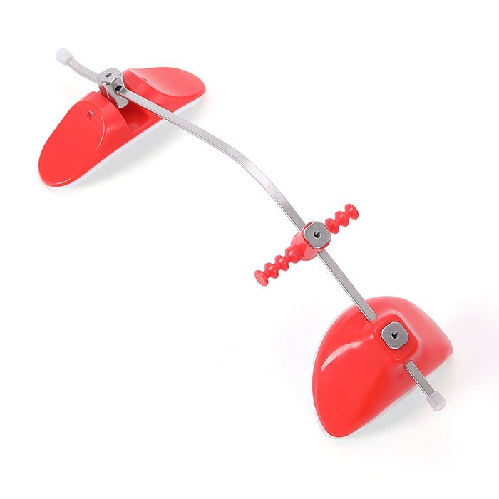 Dental Orthodontic Forward Pull Headgear Facemask with Single Lever Adjustable (Blue / 1 Set)