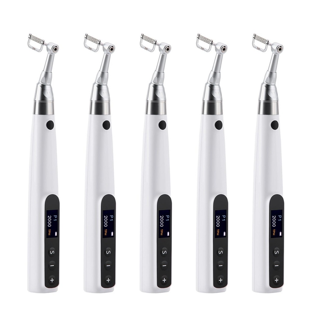 Dental Wireless Electric Orthodontic Handpiece Interproximal System Prophy Motor & 5pcs Strips (1 Pc)