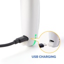 Dental Cordless Brushless Hygiene Prophy Handpiece 10 Speed Settings Prophy Angle 360° Rotating