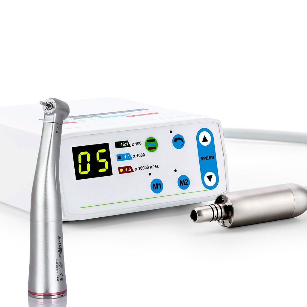 Dental LED Brushless Electric Micro Motor +1:5 Electric Contra Angle Handpiece