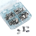 Buccal Tube 2nd Molar Bondable Monoblock Non-convertible MBT 0.022 20Sets/Bx