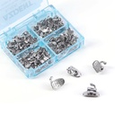 Buccal Tube 2nd Molar Bondable Monoblock Non-convertible MBT 0.022 50Sets/Box