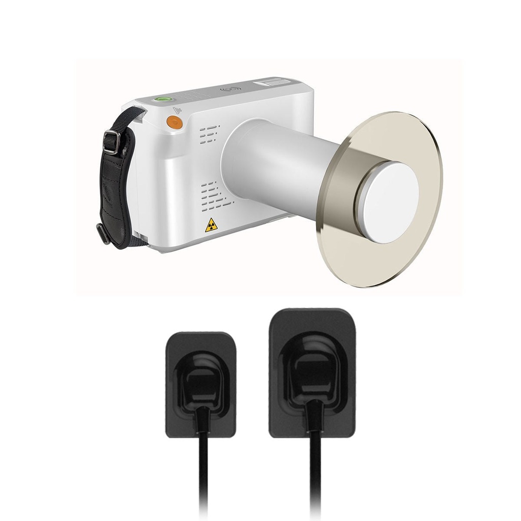 Dental iRay Handheld Portable X Ray Machine with X-Ray Digital Intra-oral Sensor Kit (Pluto 0001X)