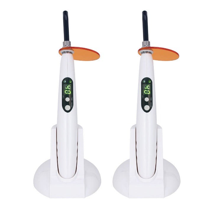Dental LED Curing Light Lamp Wireless 1500mW/cm² Simple Mode Convenient Operation (1 PC)