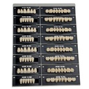 Dental Synthetic Polymer Teeth Resin Denture A1/A2/A3 28 Teeth/Set