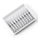Dental Tungsten Carbide Bur FG 1957 Metal Cutting 10pcs/Box