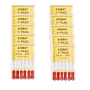 Dental Hand K-Files Stainless Steel 25mm #25 Red 6pcs/Box