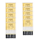 Dental Hand K-Files Stainless Steel 25mm #40 Black 6pcs/Box