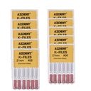 Dental Hand K-Files Stainless Steel Root Canal 21mm #06 6pcs/Box