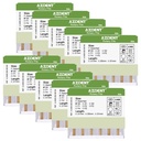Dental NITI Rotary Engine Files Heat Activated 19mm SX 6pcs/Pk