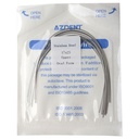 Archwire Stainless Steel Oval Form Rectangular 0.017 x 0.025 Upper 10pcs/Pack