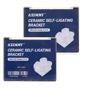 Dental Self-ligating Ceramic Brackets Clear Roth/MBT 0.022 with hook 3,4,5