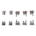 Dental Metal Brackets Mini MBT .022 Hooks on 345 Laser Mark 20pcs/Box