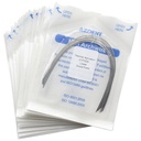 Thermal Active NiTi Archwire Ovoid Form Rectangular 0.016 x 0.025 Lower 10pcs/Pack