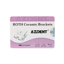 Ceramic Brackets Roth .022 345/Hooks 400pcs/Box