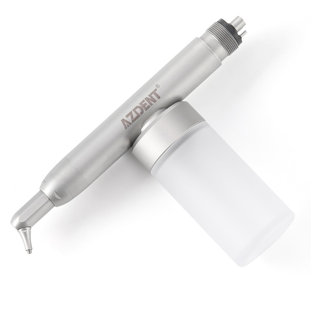 Dental Aluminum Oxide Air Abrasion Micro Blaster Sandblasting Gun with Water 2/4Hole (2 Holes / 1 Set)