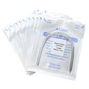 Archwire NiTi Super Elastic Natural Rectangular 0.018 x 0.025 Lower 10pcs/Pack