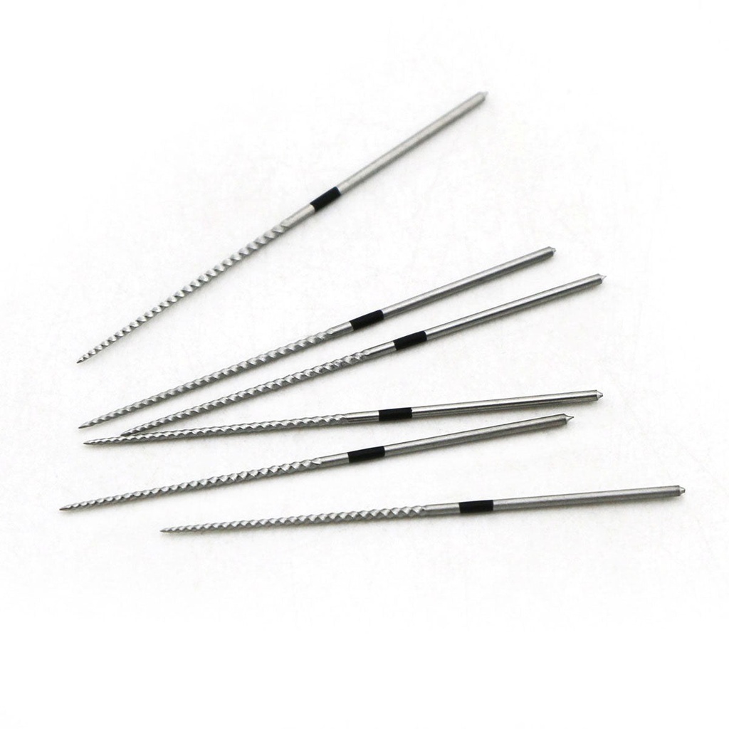 5 Packs Dental Endodontic U Files Niti For Root Cleaning #15-40 6pcs/Pack (Rotary Niti / #15 / 10 Packs)