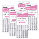 Dental Engine Files Staniless Steel Peeso Reamers 32mm #1-6 6pcs/Box