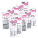 Dental Engine Files Staniless Steel Gates Drill 32mm #1-6 6pcs/Box