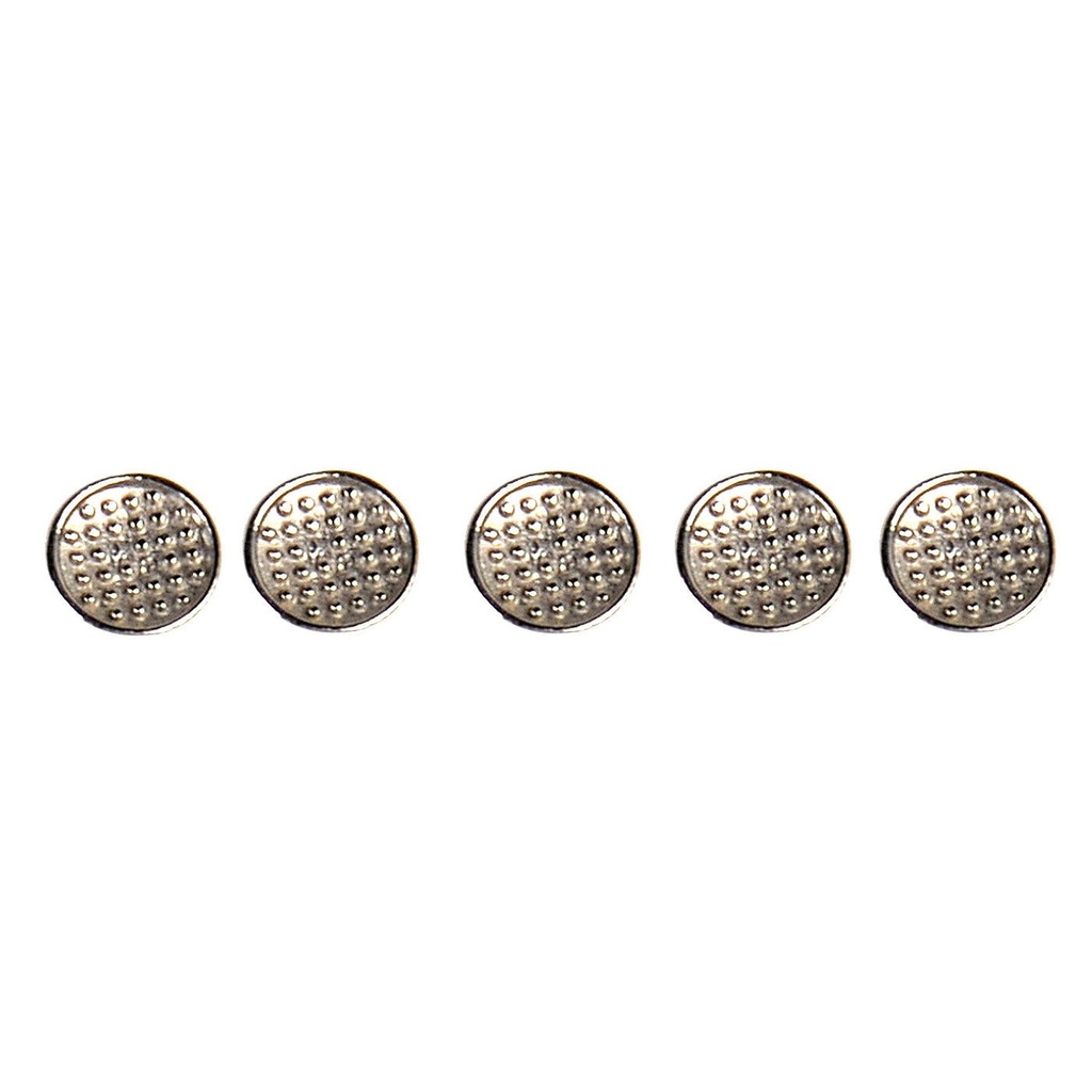 Dental Lingual Button Bondable Stainless Steel Round Base 10/Bag