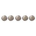 Dental Lingual Button Bondable Stainless Steel Round Base 10/Bag