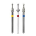 Dental Diamond Bur Grit Fine/Extra Fine/Medium 5pcs/Box