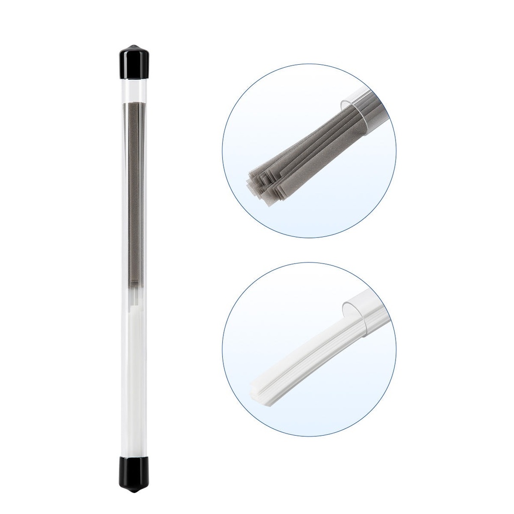 Dental Finishing & Polishing Strip for Interproximal Application Coarse+Medium/ Fine+Extra-Fine 40pcs/Tube (Coarse+Medium / 7X 5/32 / 1 Tube)