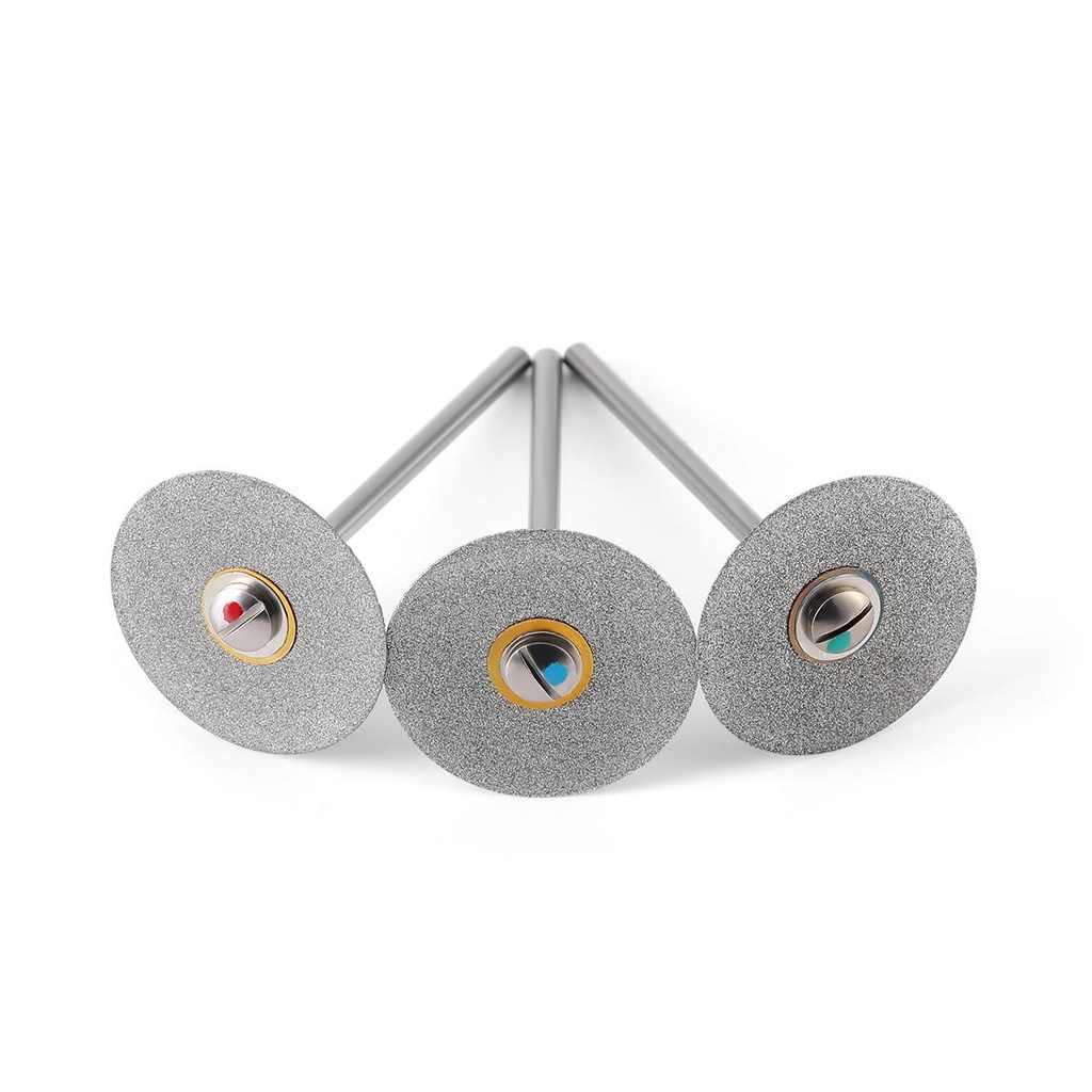 Dental Sintered Diamond Double Sided Polishing Disc for Zirconia Coarse Medium Fine 1pc/box