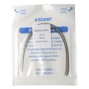 Archwire Stainless Steel Oval Form Rectangular 0.016 x 0.022 Upper 10pcs/Pack