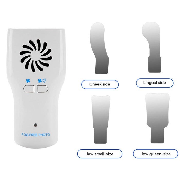 Dental Automatic Anti-fog Mirrors for Oral Photography Reflector Defog Mirror (Full Kit (Main+12#+13#+14#+15#))