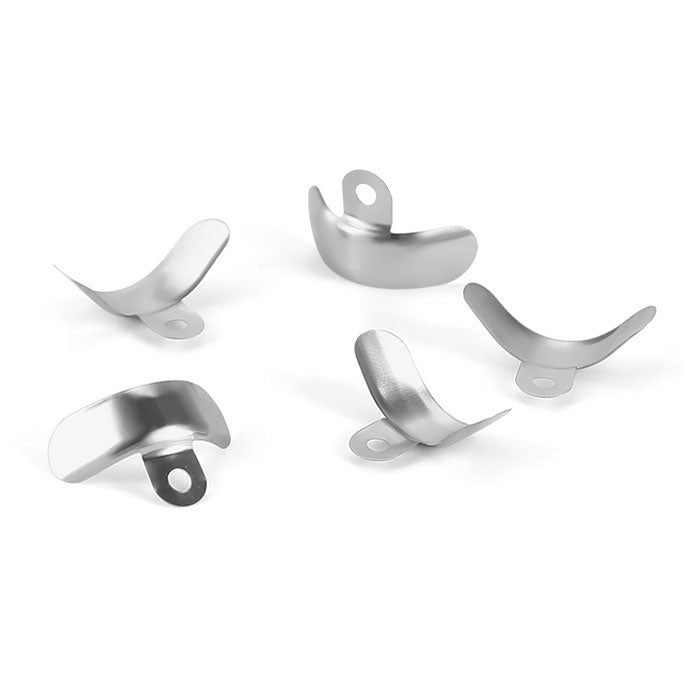 Dental Matrix Bands Sectional Contoured Metal Matrices Matrix For Teeth Replacement 4 Models 50pcs/Box (#1 Deciduous leeth 3.5mm / 1 Box)