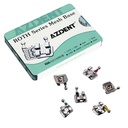 Dental Metal Brackets Mini Roth 0.022 Hooks on 345 Mesh Base 50Sets/Box (1000pcs)