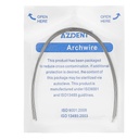 Dental Orthodontic Arch Wire Stainless Steel Expanded Round 0.012-0.020 10pcs/Pack