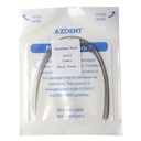 Archwire Stainless Steel Oval Form Rectangular 0.016 x 0.022 Lower 10pcs/Pack
