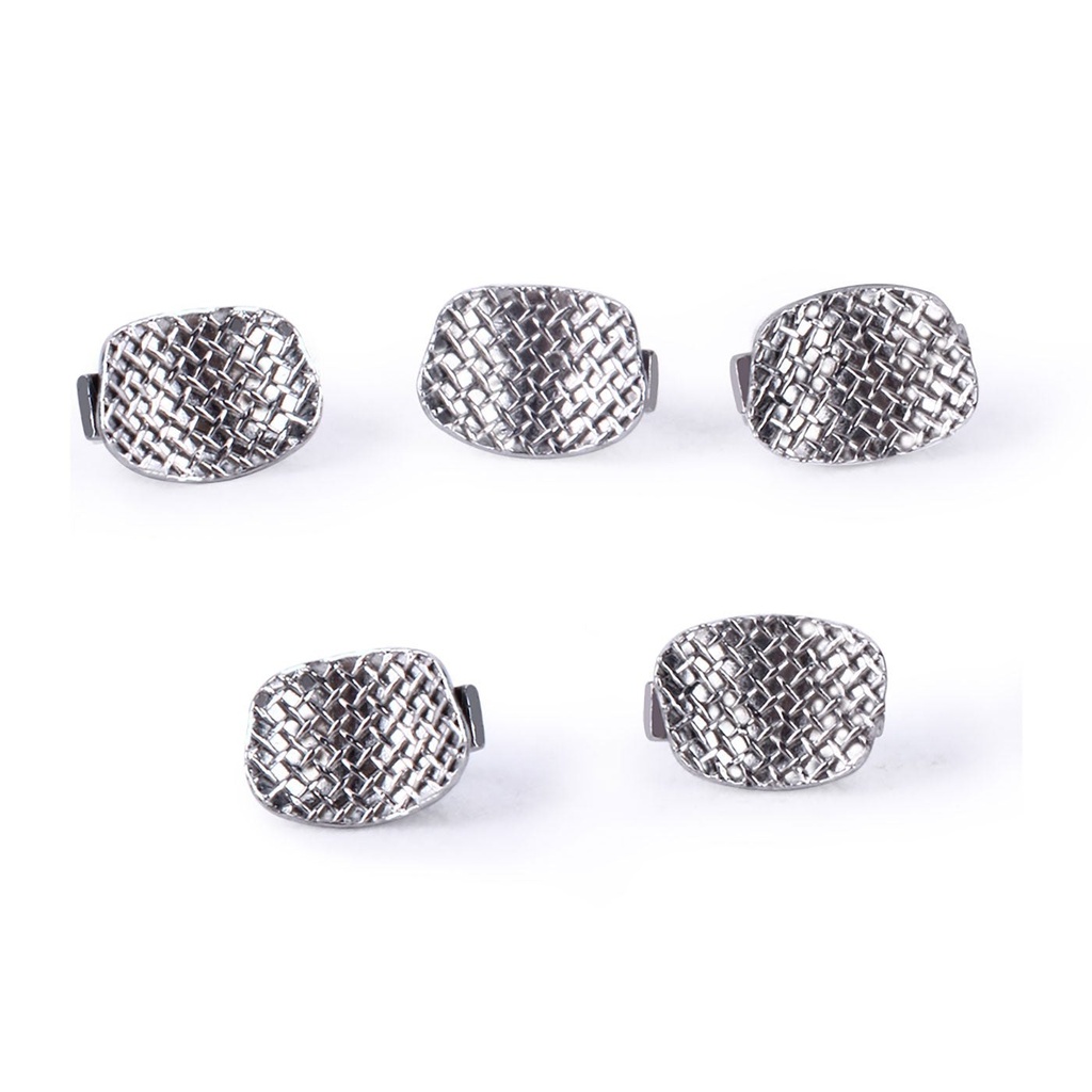 Dental Lingual Buttons Direct Bond Eyelet Round/Rectangular Base 10/Bag (Rectangular / 1 Bag)